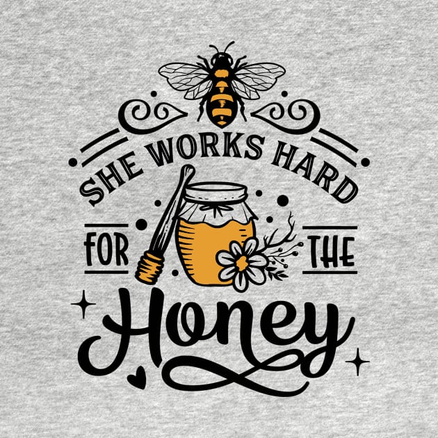 She works hard for the honey by Tidewater Beekeepers